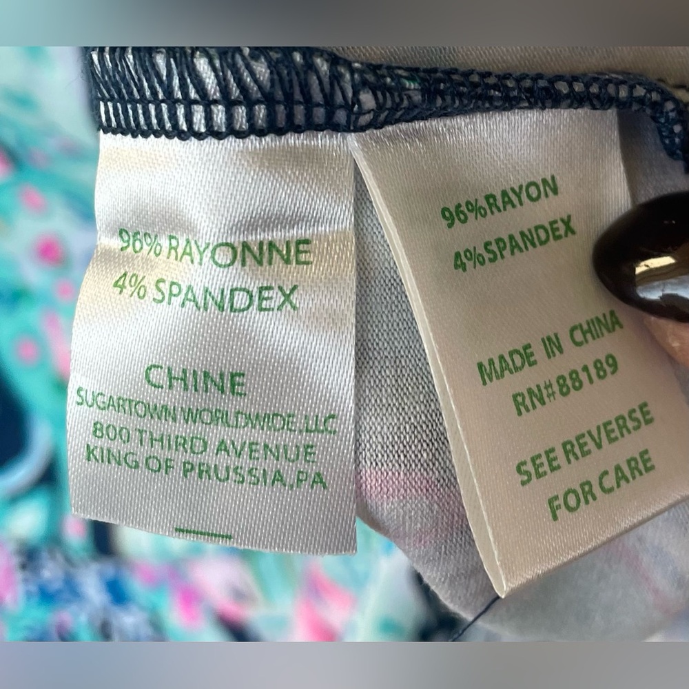 Lilly Pulitzer Wynne Maxi Dress Looking sharp Size XL Side Slits Animal Print - Picture 7 of 8